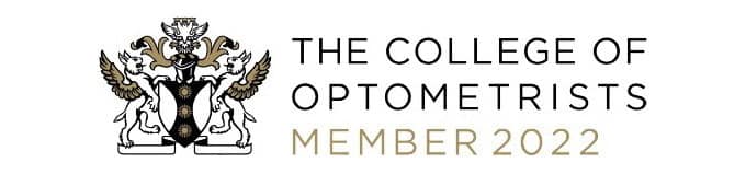 Member of the College of Optometrists 2022